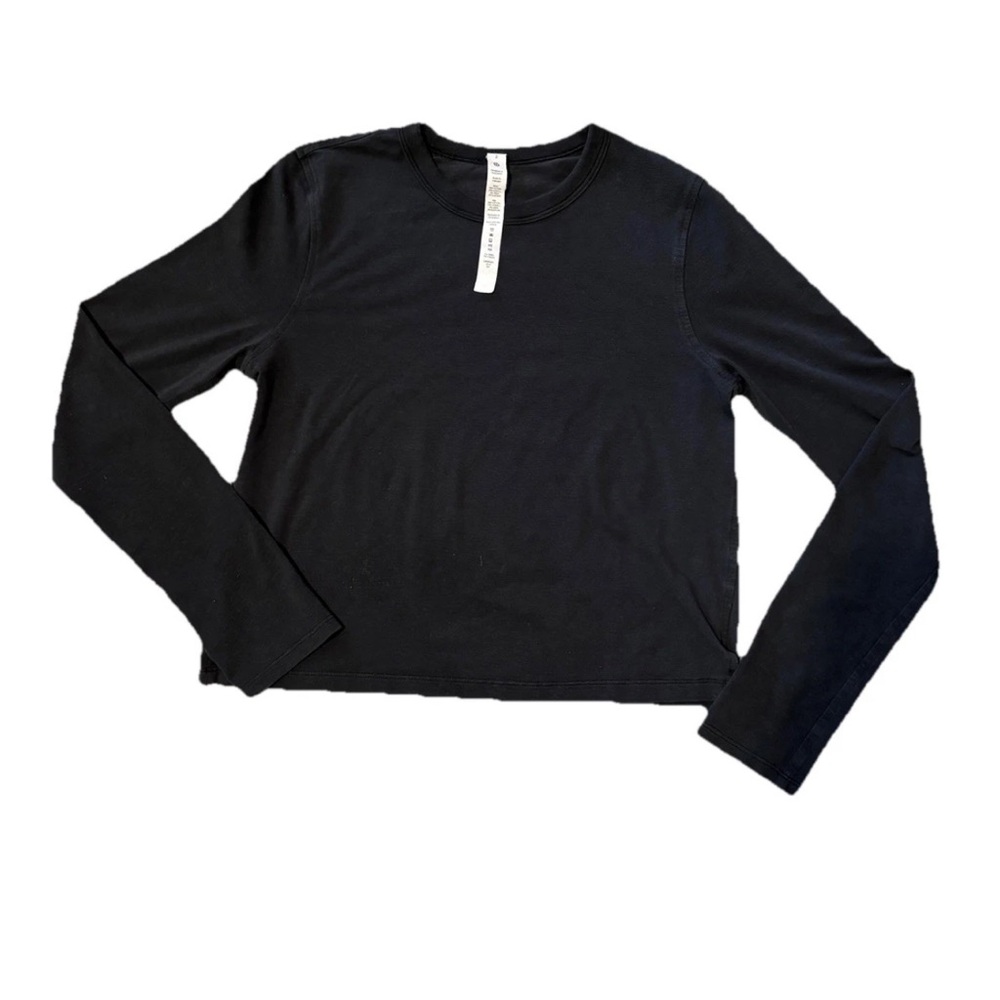 lululemon athletica Black Long Sleeve Tee
